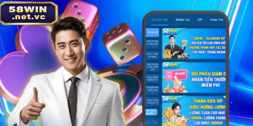 App 58WIN giúp cược nhanh và dễ quản lý tài khoản